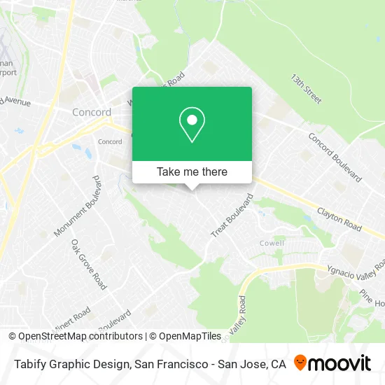 Tabify Graphic Design map