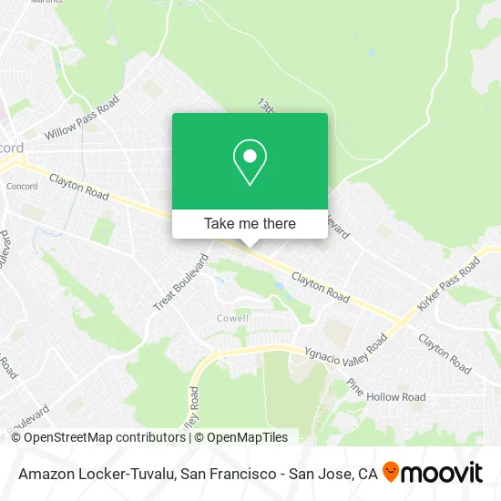 Amazon Locker-Tuvalu map