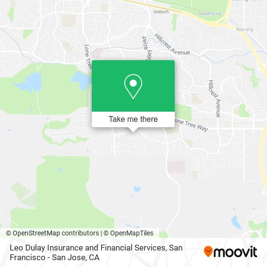 Leo Dulay Insurance and Financial Services map
