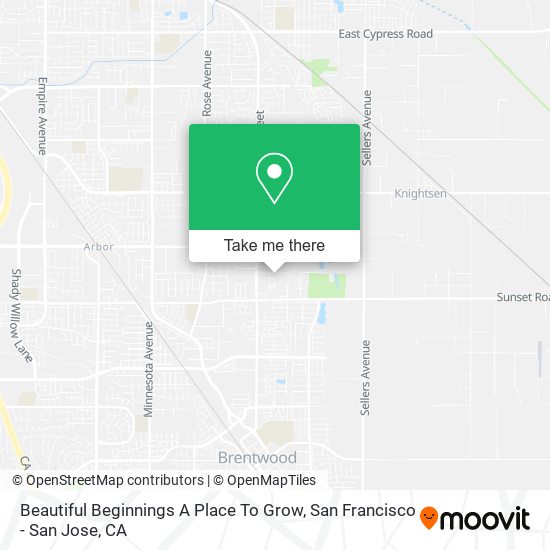 Beautiful Beginnings A Place To Grow map
