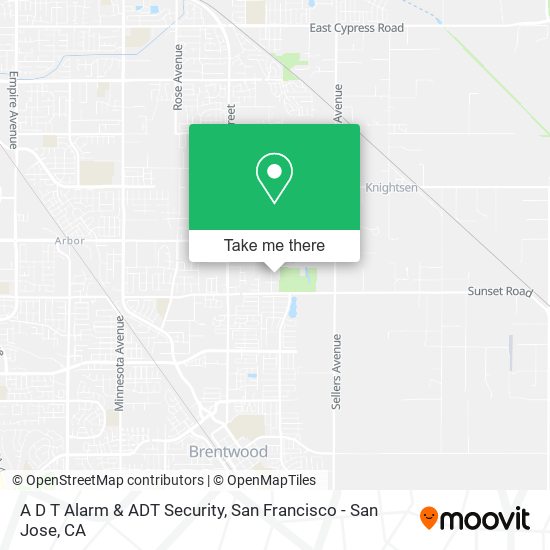 Mapa de A D T Alarm & ADT Security