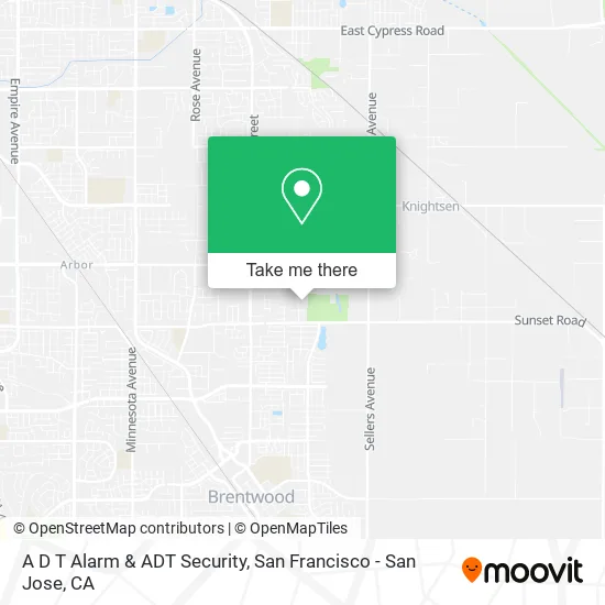 Mapa de A D T Alarm & ADT Security
