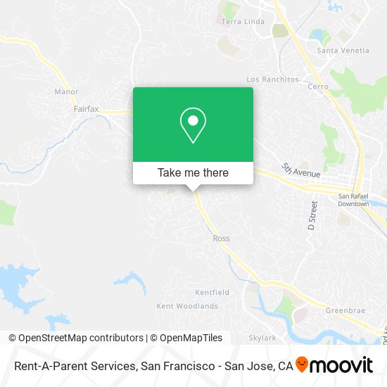 Rent-A-Parent Services map