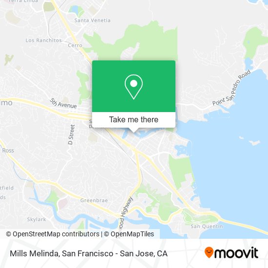 Mapa de Mills Melinda