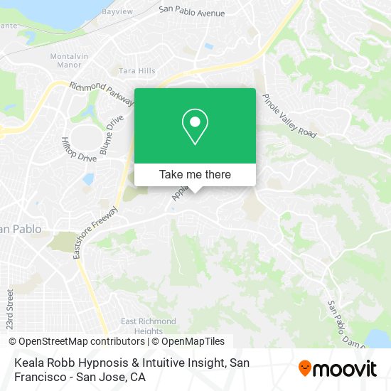 Keala Robb Hypnosis & Intuitive Insight map