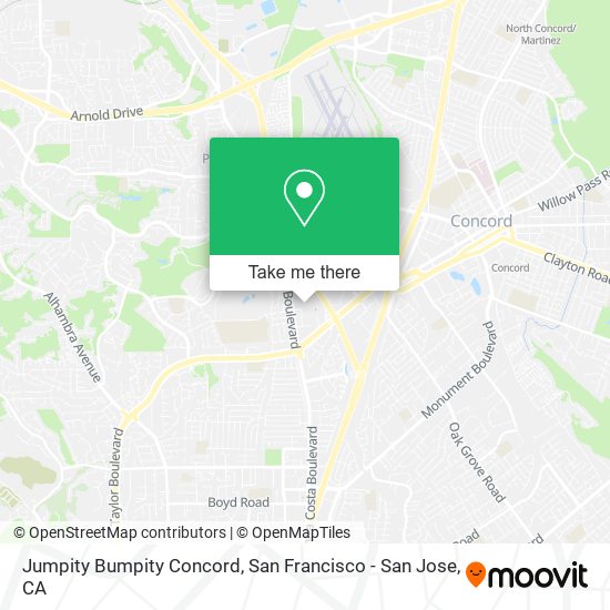 Jumpity Bumpity Concord map