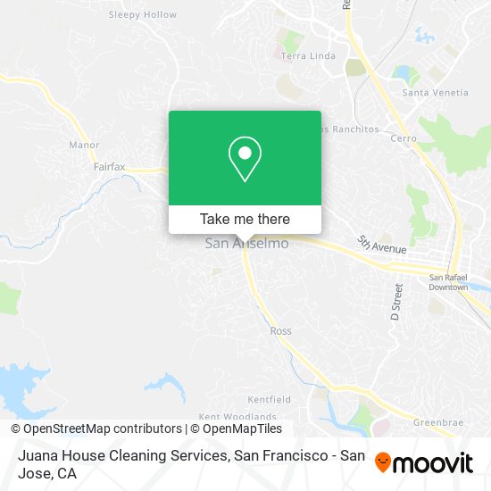 Juana House Cleaning Services map
