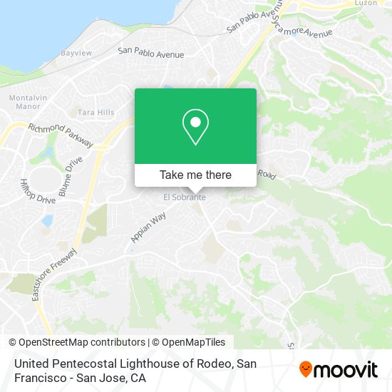 United Pentecostal Lighthouse of Rodeo map