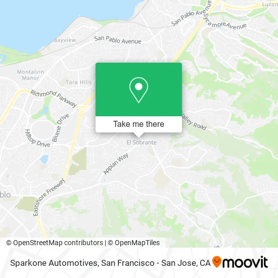 Mapa de Sparkone Automotives