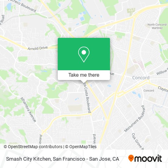 Smash City Kitchen map