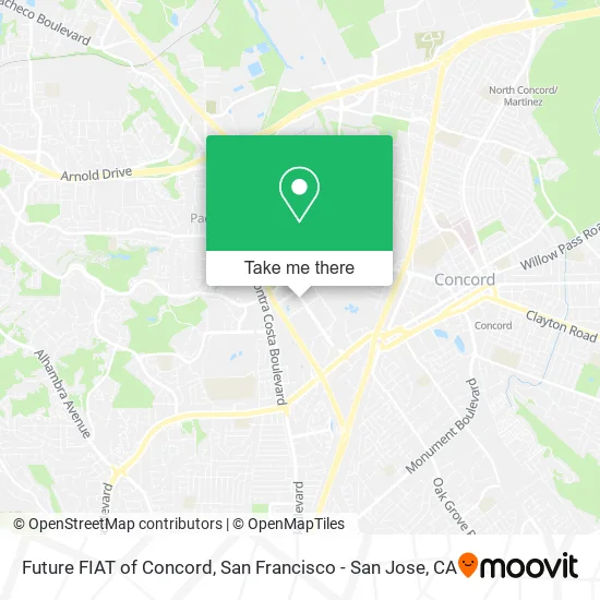 Future FIAT of Concord map