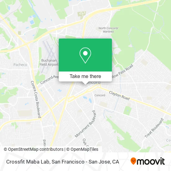 Mapa de Crossfit Maba Lab