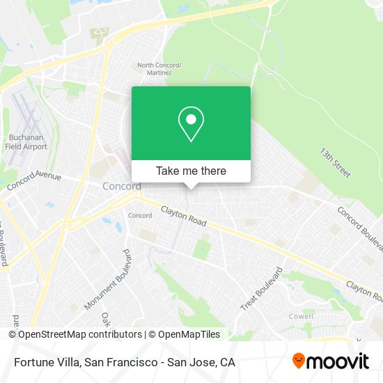 Mapa de Fortune Villa