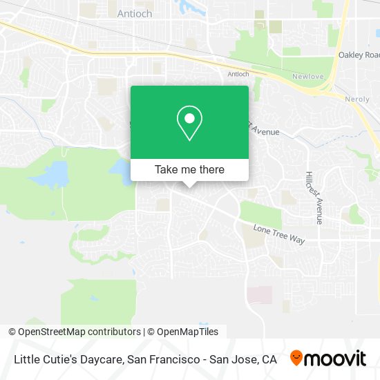 Little Cutie's Daycare map