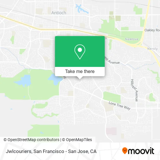 Jwlcouriers map