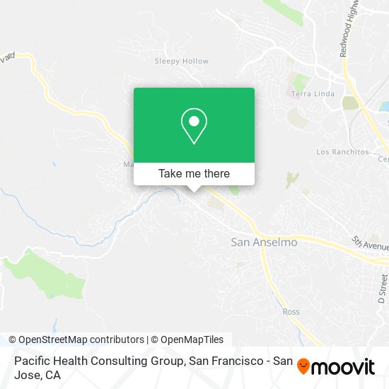 Pacific Health Consulting Group map