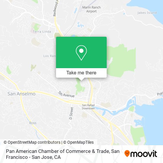 Mapa de Pan American Chamber of Commerce & Trade