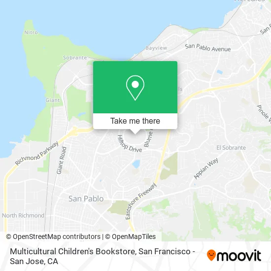 Mapa de Multicultural Children's Bookstore