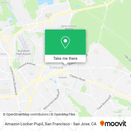 Amazon Locker-Pupil map