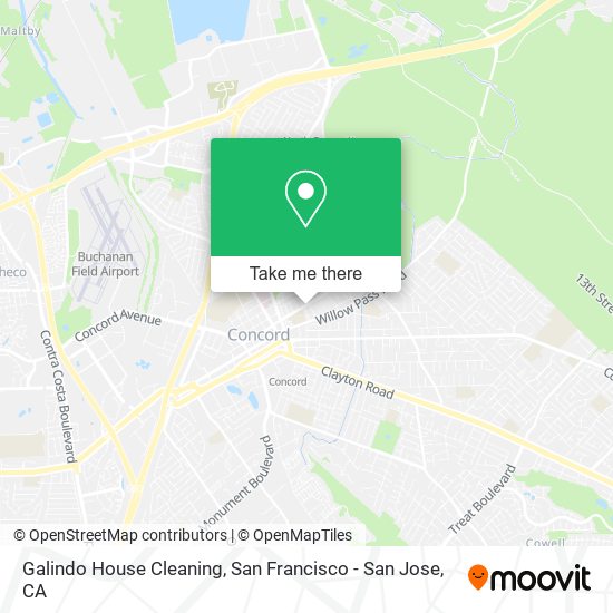Mapa de Galindo House Cleaning