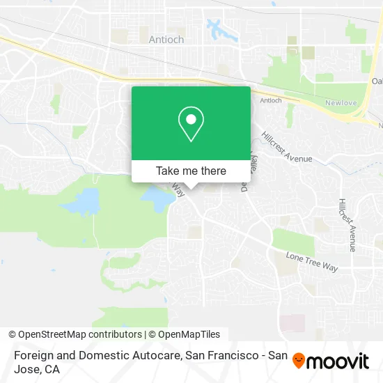 Mapa de Foreign and Domestic Autocare