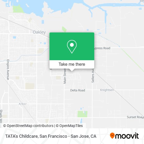 Mapa de TATA's Childcare