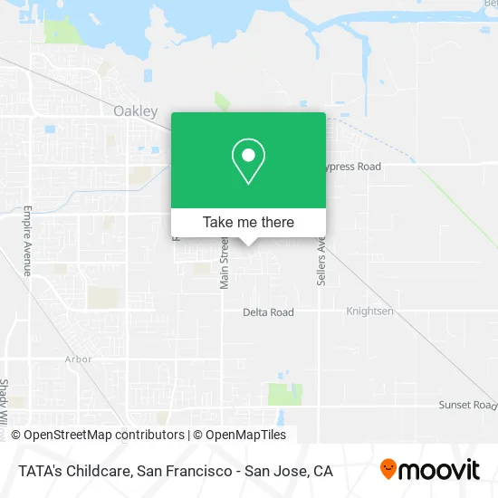 Mapa de TATA's Childcare