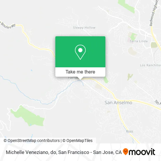 Mapa de Michelle Veneziano, do