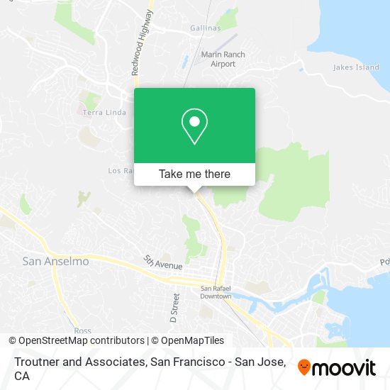 Troutner and Associates map
