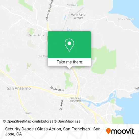 Security Deposit Class Action map