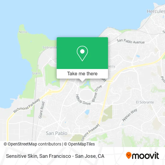 Mapa de Sensitive Skin