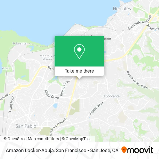 Amazon Locker-Abuja map
