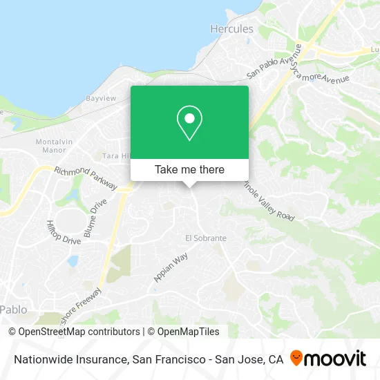 Nationwide Insurance map