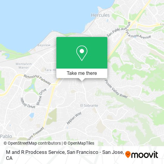 M and R Prodcess Service map