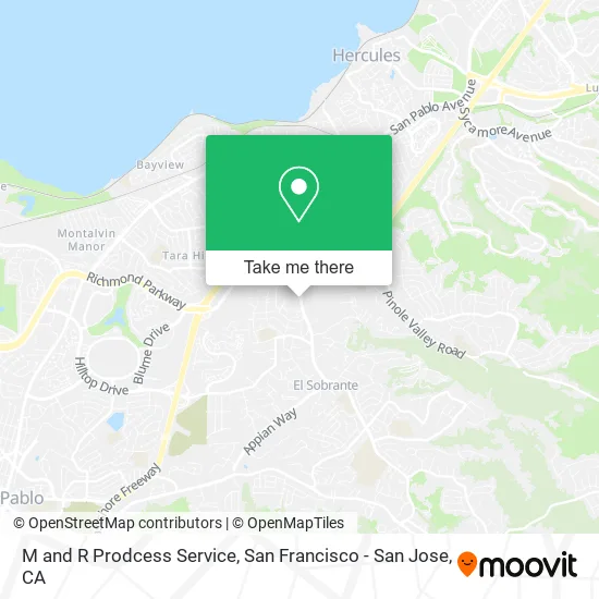 M and R Prodcess Service map