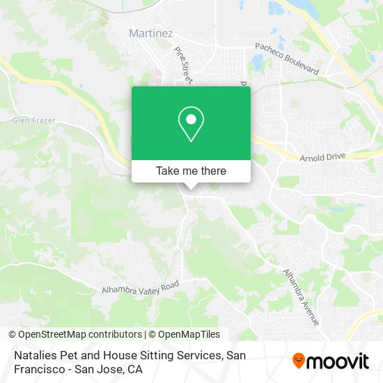 Natalies Pet and House Sitting Services map