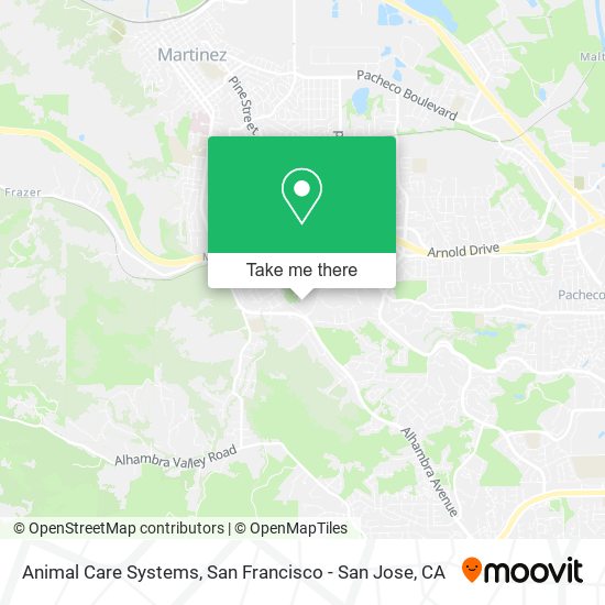 Animal Care Systems map