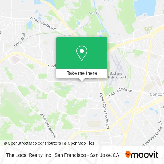 The Local Realty, Inc. map