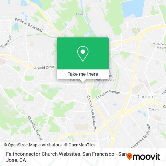 Faithconnector Church Websites map