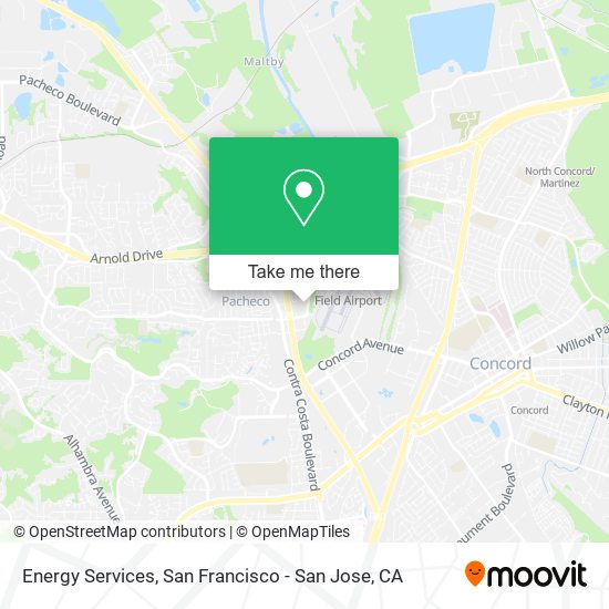 Energy Services map