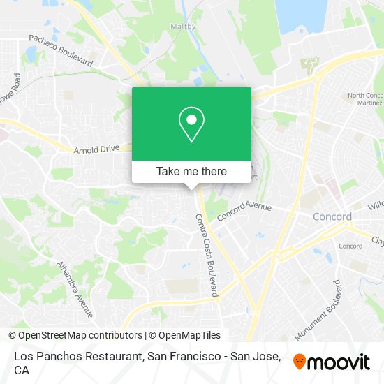 Los Panchos Restaurant map