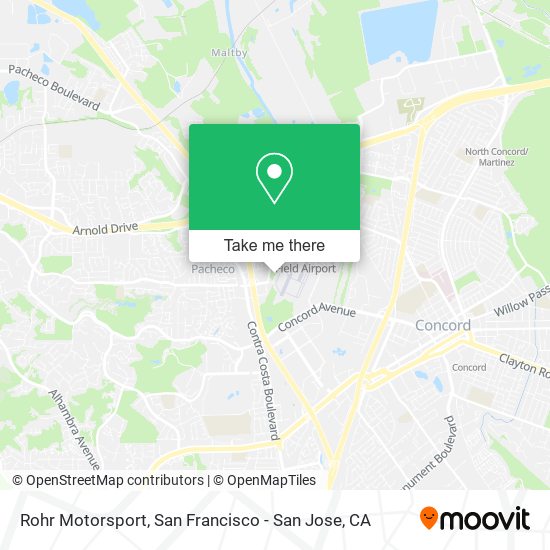 Mapa de Rohr Motorsport