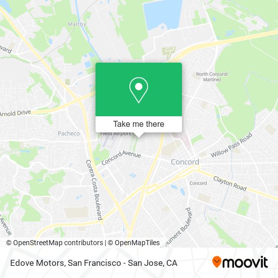 Edove Motors map