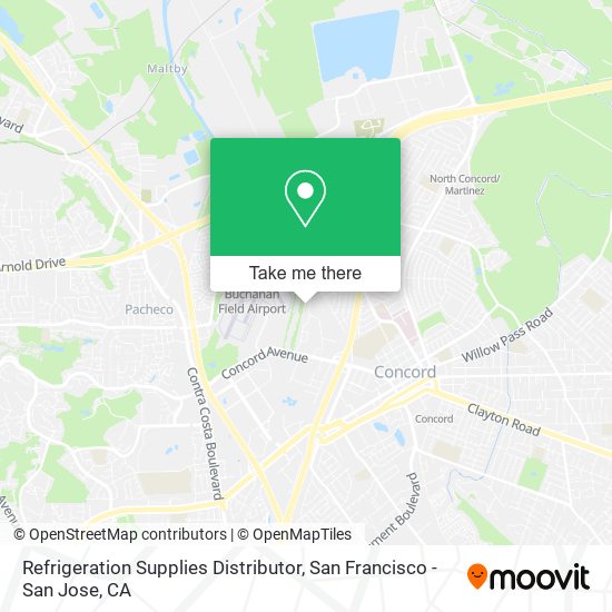 Refrigeration Supplies Distributor map