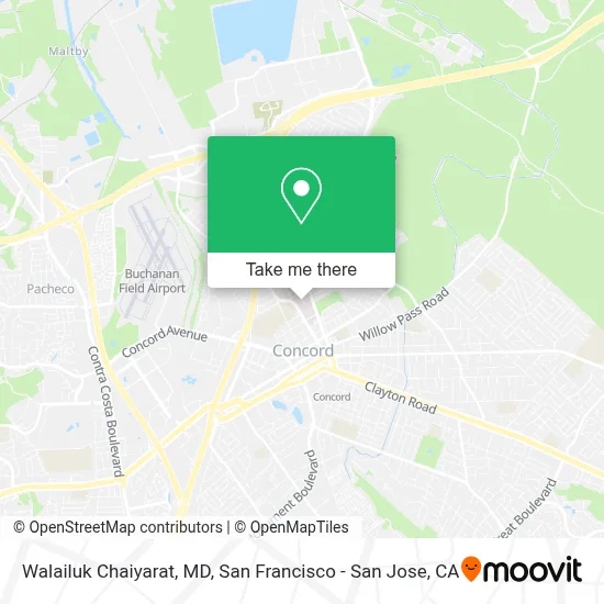 Walailuk Chaiyarat, MD map