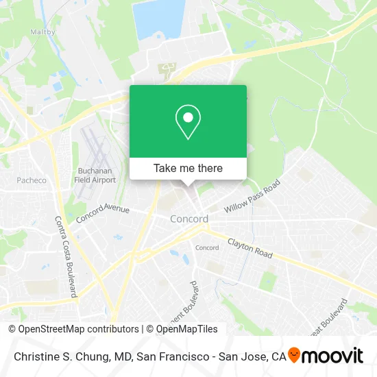 Christine S. Chung, MD map