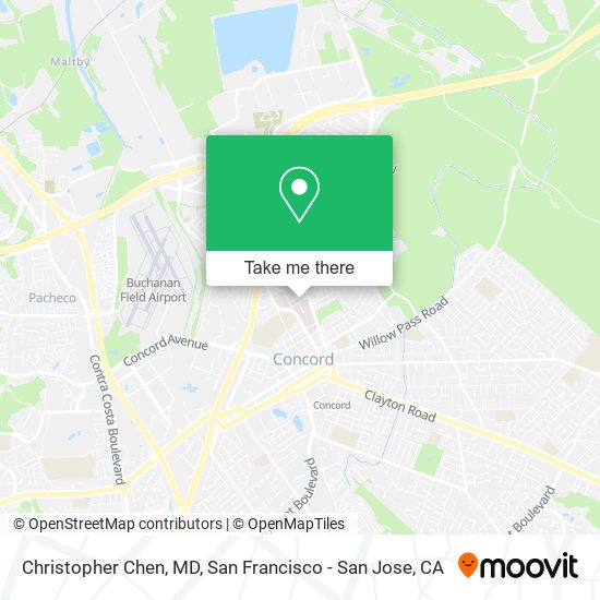 Christopher Chen, MD map