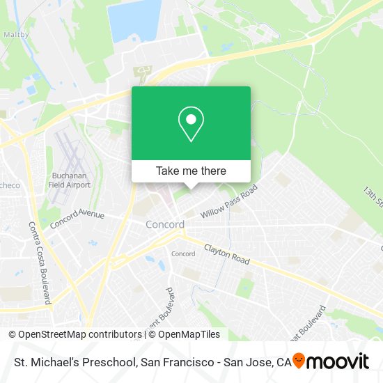 Mapa de St. Michael's Preschool