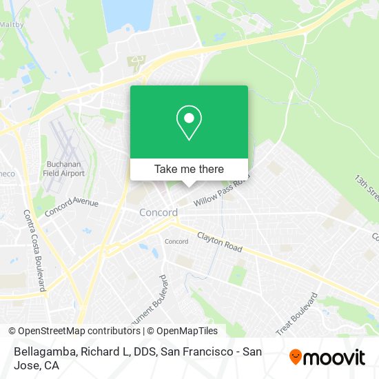 Bellagamba, Richard L, DDS map
