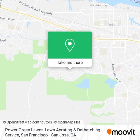Power Green Lawns-Lawn Aerating & Dethatching Service map
